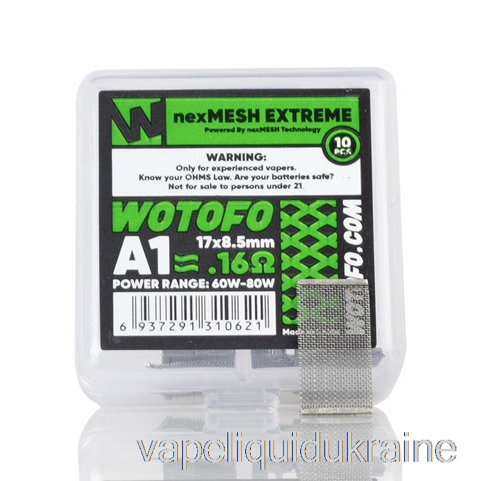 Vape Liquid Ukraine Wotofo nexMESH Mesh Replacement Coils 0.16ohm nexMESH Extreme A1